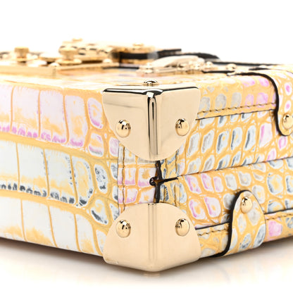 Louis Vuitton Alligator Royal Garden Petite Malle 8 of 10