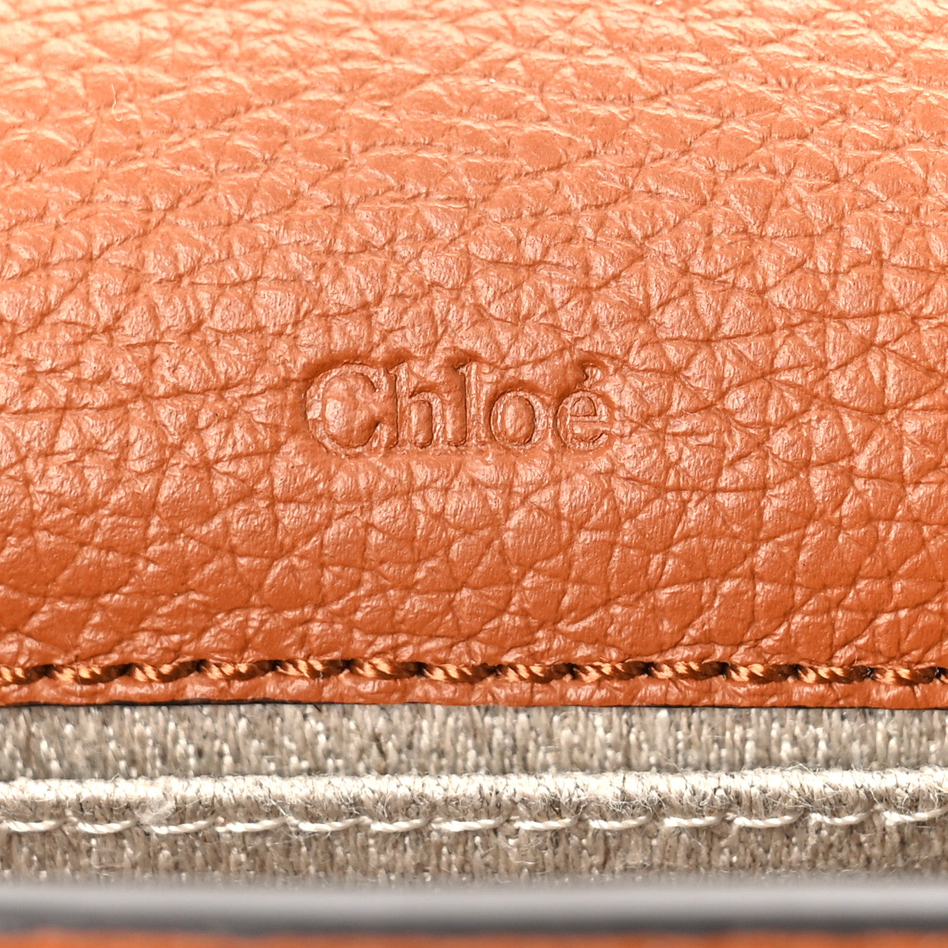Calfskin Nano Marcie Saddle Bag Tan