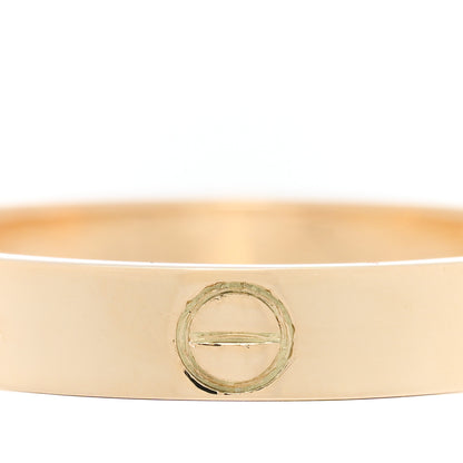 Cartier 18K Yellow Gold 3.5mm LOVE Wedding Band Ring 57 8 4 of 7