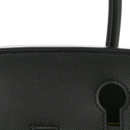 Hermes Madame Calfskin Birkin Sellier 30 Black 10 of 11