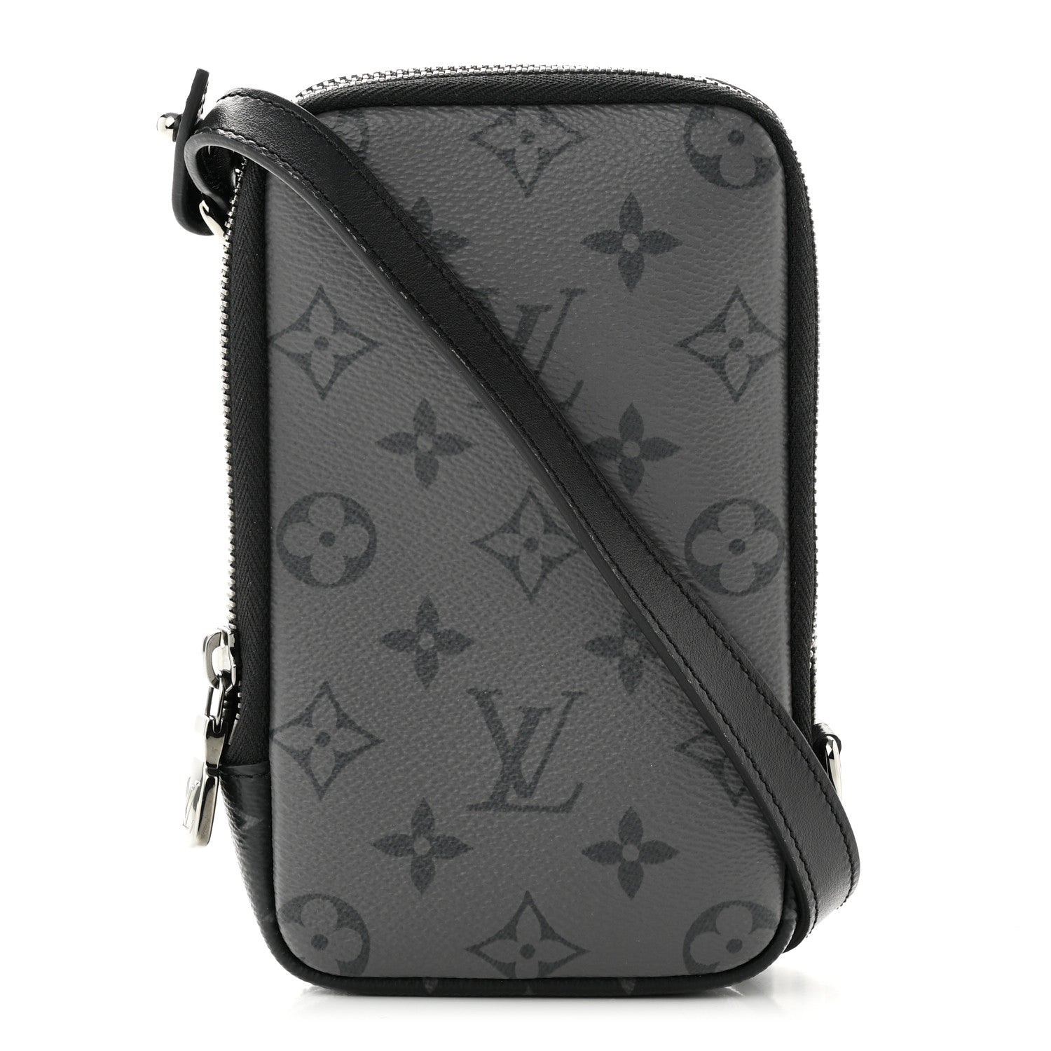 Louis Vuitton Monogram Eclipse Reverse Double Phone Pouch 1 of 11