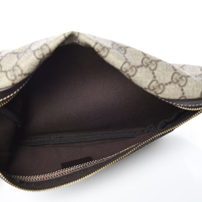 Gucci GG Supreme Monogram Belt Bag Dark Brown 5 of 10