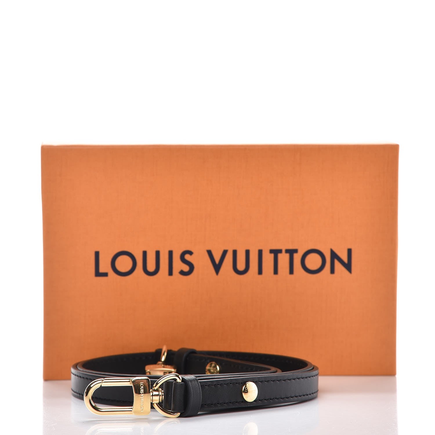 Louis Vuitton Calfskin Neo Noe Shoulder Strap Black 4 of 4