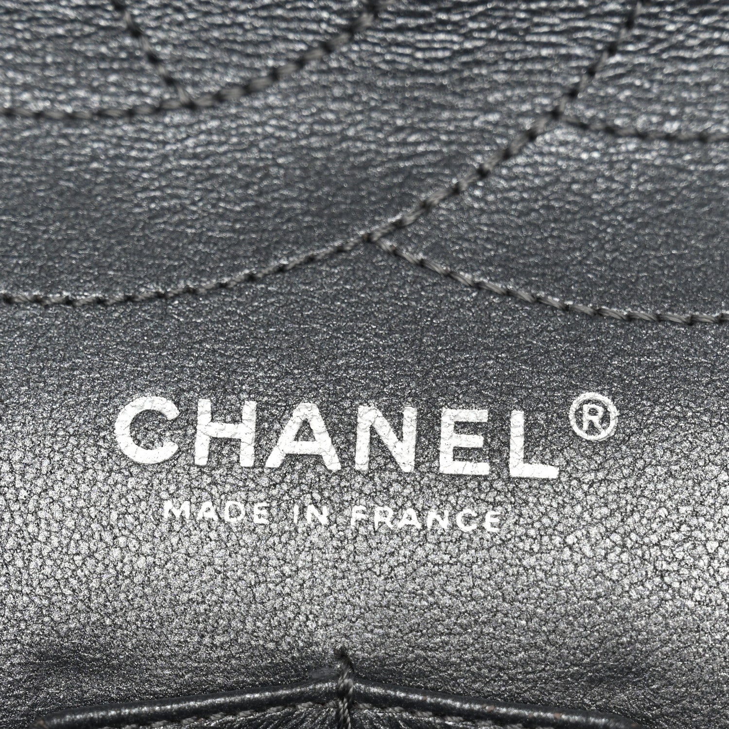 Chanel Metallic Aged Calfskin Quilted 2.55 Reissue 227 Flap Dark Silver 6 of 13