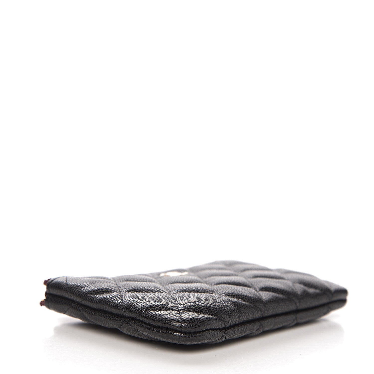 Chanel Caviar Quilted Small Cosmetic Case Black 3 of 6