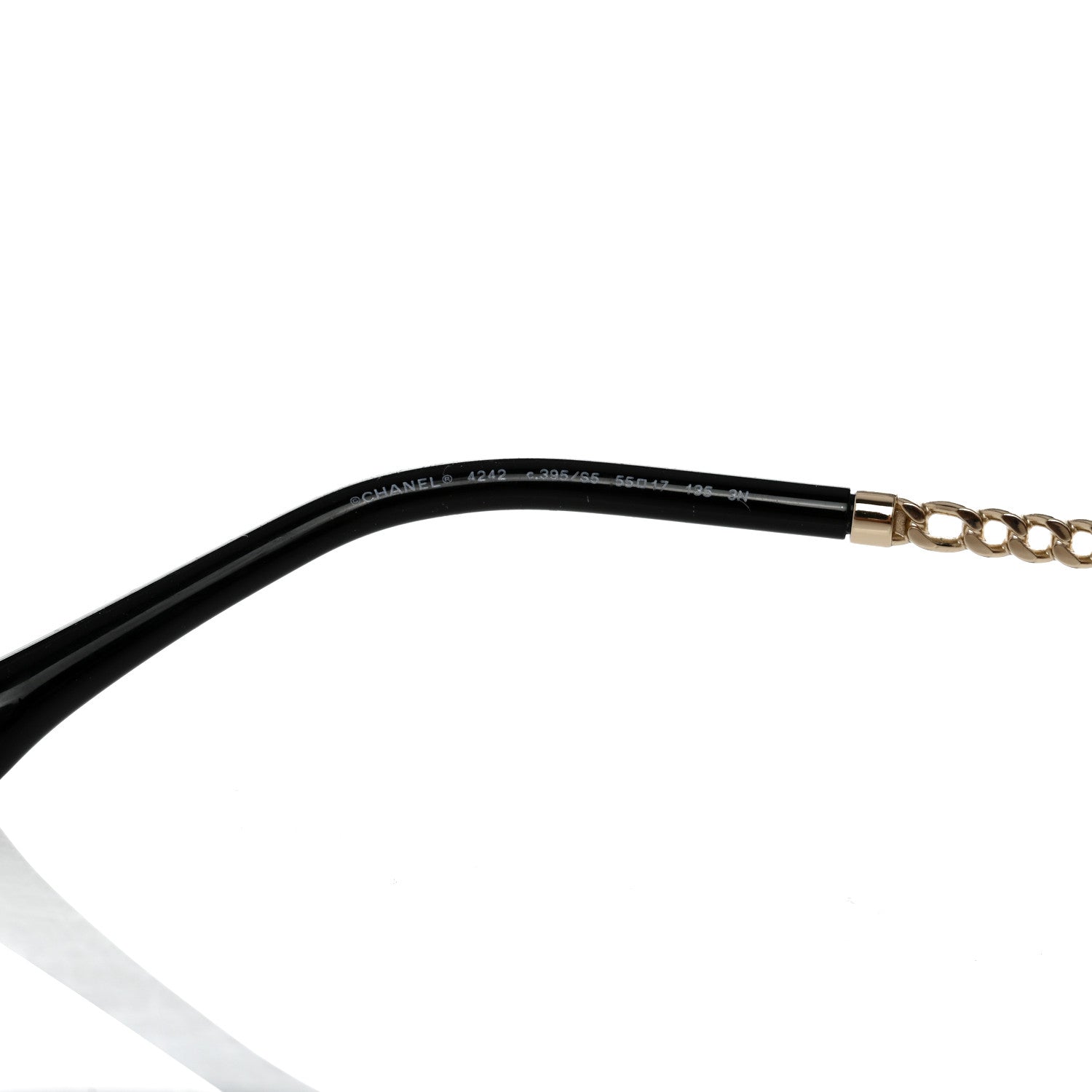 Chanel Chain Pantos Sunglasses 4242 Gold Brown 6 of 8