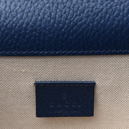 Gucci Dollar Calfskin Crystal Mini Dionysus Shoulder Bag Blue Agata Montana Sapphire 6 of 15
