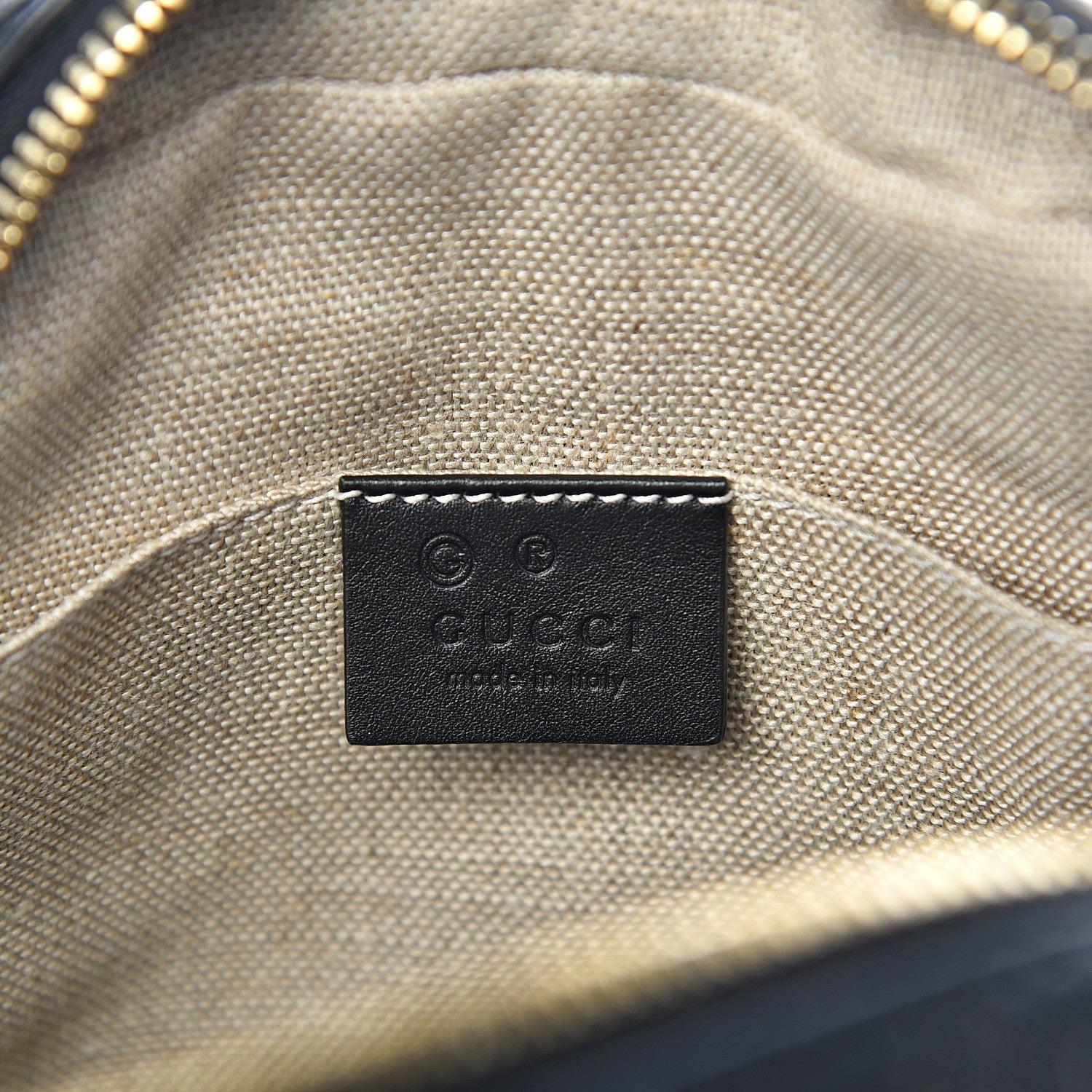 Gucci Microguccissima Mini Bree Messenger Bag Black 6 of 11