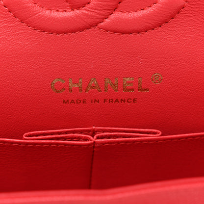 Chanel Caviar Quilted Small Double Flap Red 7 of 12