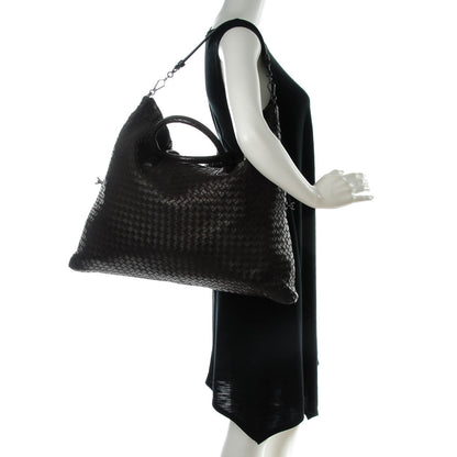 Bottega Veneta Nappa Intrecciato Convertible Bag Ebano 2 of 8