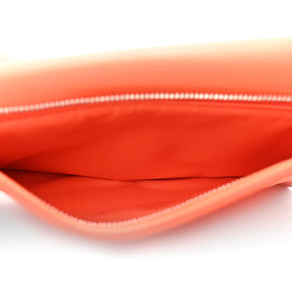 Louis Vuitton Grained Calfskin Aerogram New Sling Orange 5 of 11