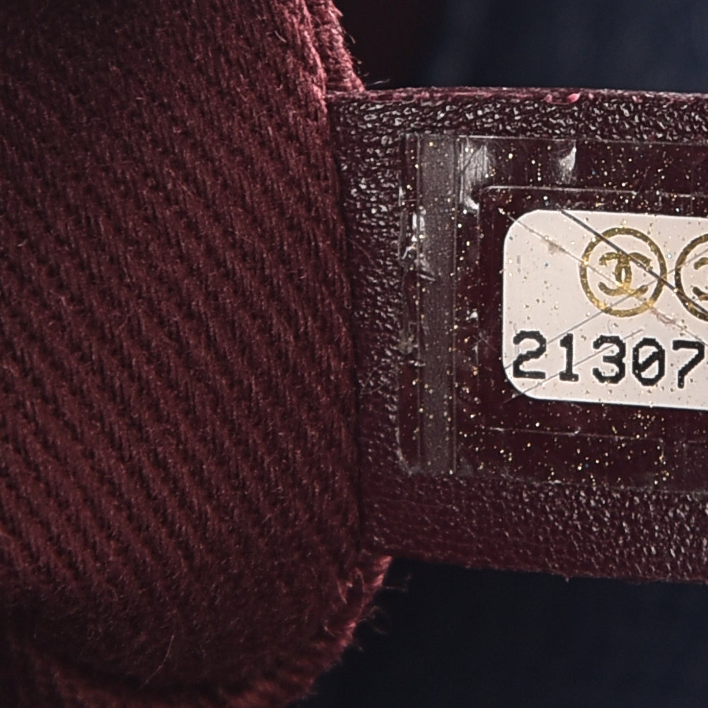 Patent Goatskin Quilted Medium CC Eyelet Flap Blue