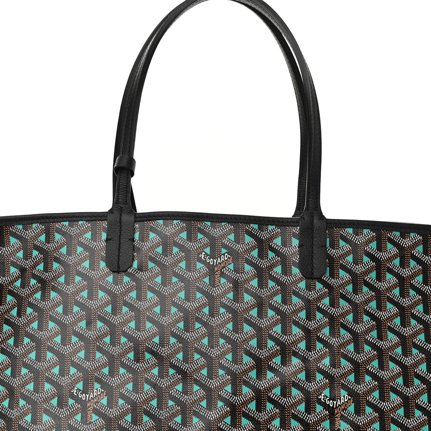 Goyardine Saint Louis Claire Voie PM Black Opaline