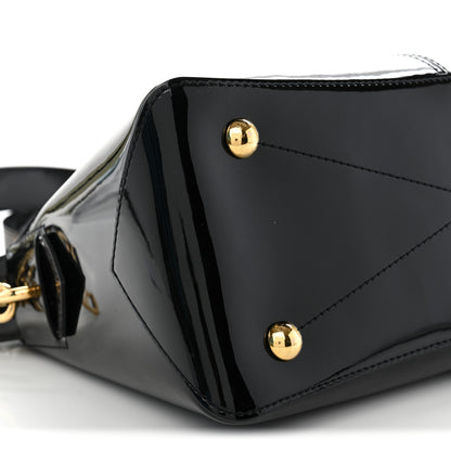 Louis Vuitton Patent Calfskin Miroir Tote Black 8 of 10