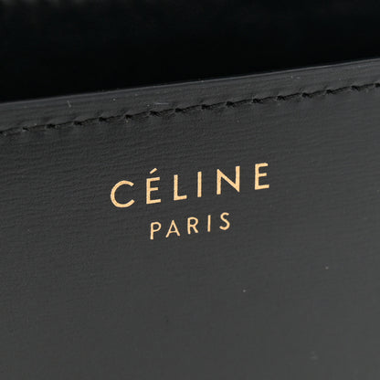 Celine Box Calfskin Medium Classic Box Flap Bag Black 6 of 11