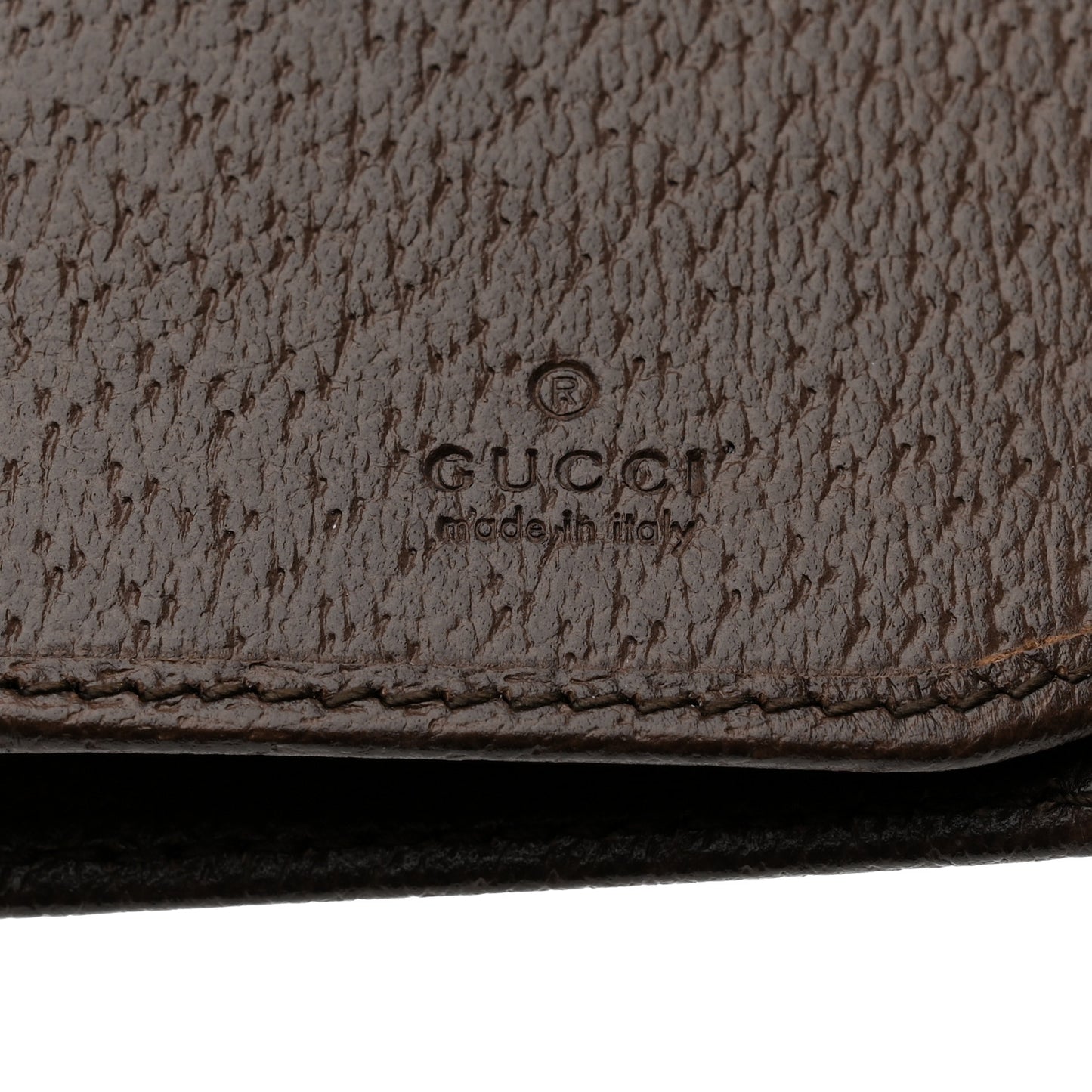 GG Supreme Monogram Web Mens Ophidia Long Wallet Beige New Acero
