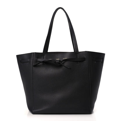 Celine Soft Grained Calfskin Small Belt Cabas Phantom Navy 1 of 8