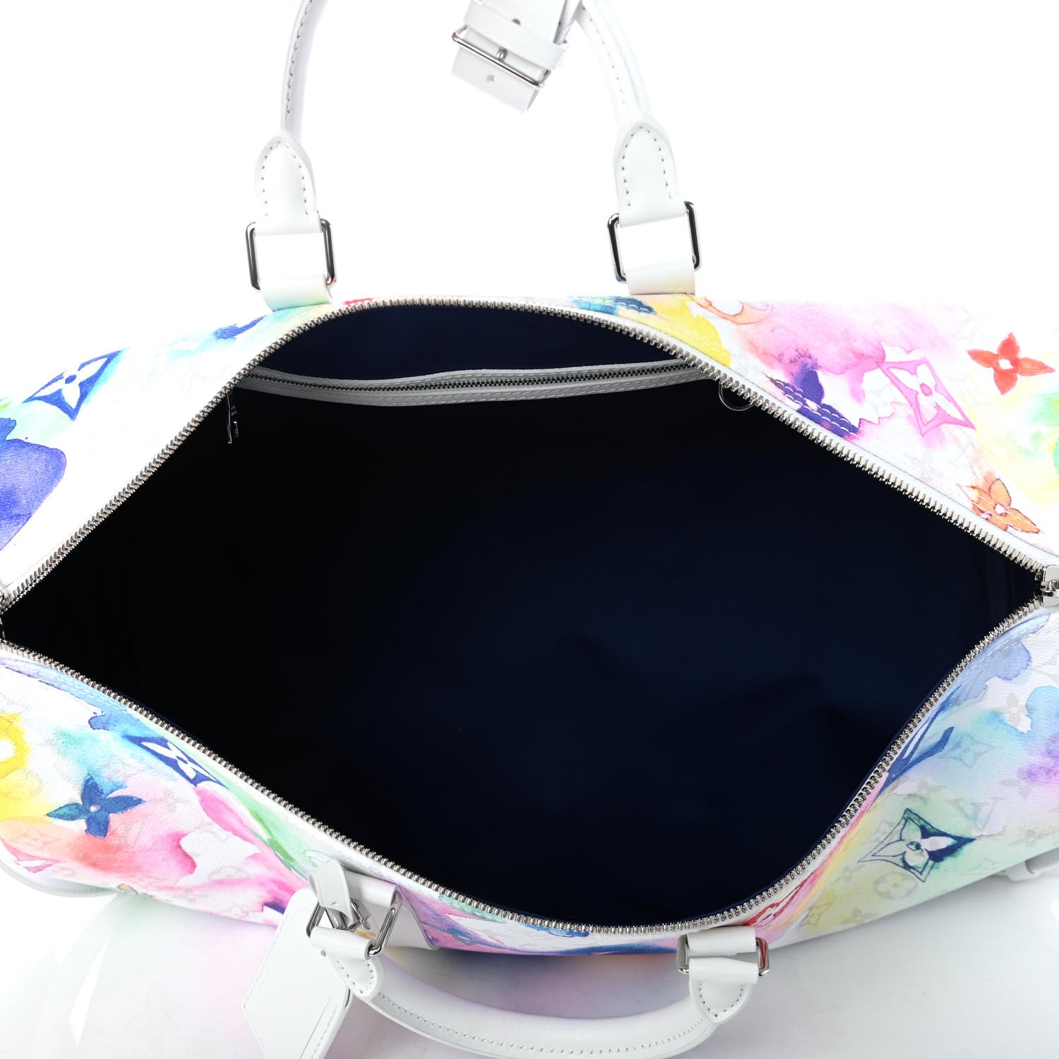 Louis Vuitton Monogram Watercolor Keepall Bandouliere 50 Multicolor 4 of 4