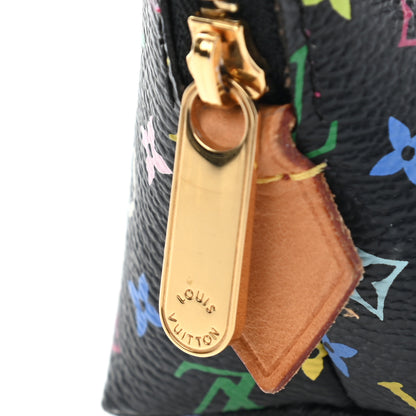 Louis Vuitton Monogram Multicolor Cosmetic Pouch Black Grenade 8 of 10