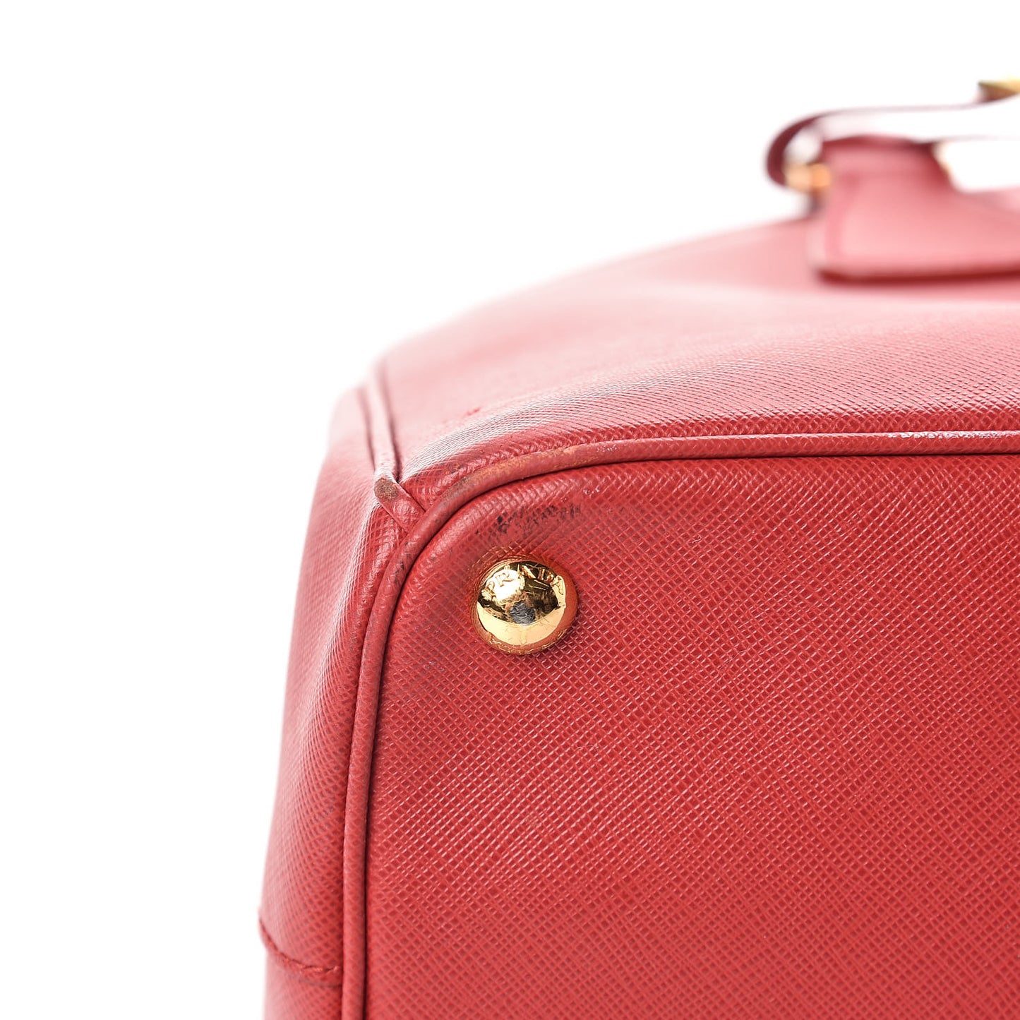 Saffiano Lux Parabole Tote Fuoco