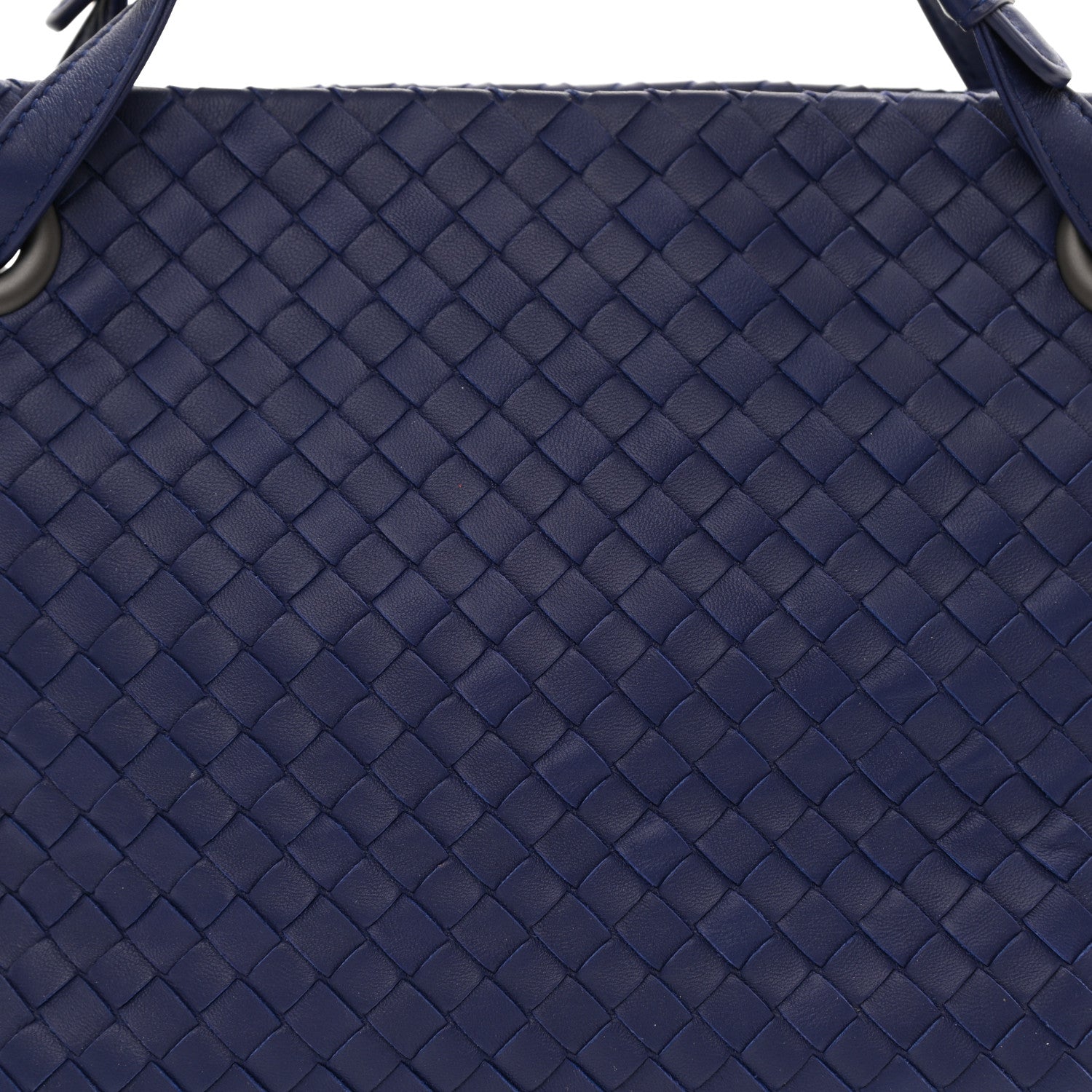 Bottega Veneta Nappa Intrecciato Bella Tote Navy 7 of 8