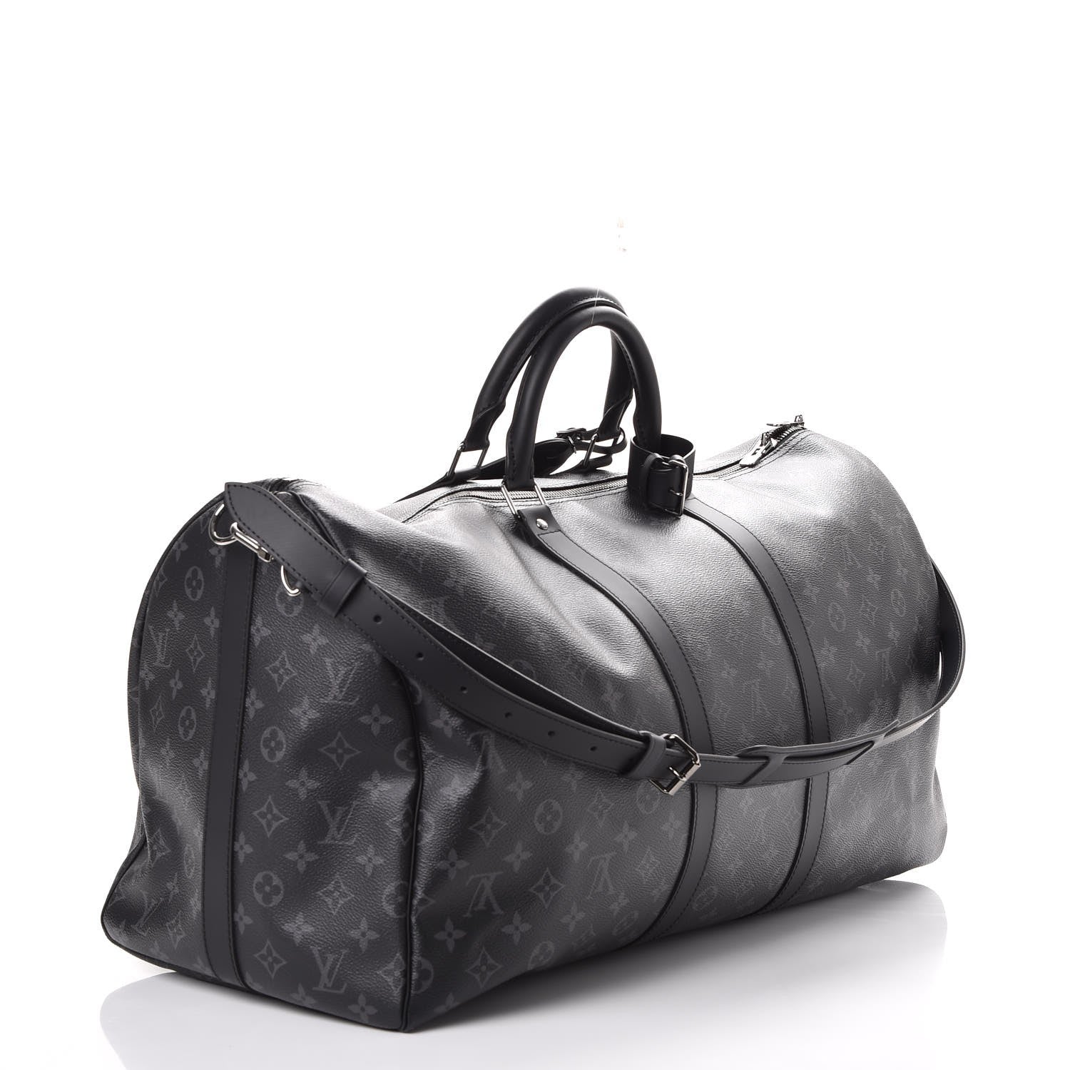 Louis Vuitton Monogram Eclipse Keepall Bandouliere 55 3 of 8