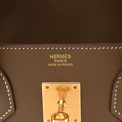 Hermes Epsom BIRKIN 30 Etoupe 6 of 11