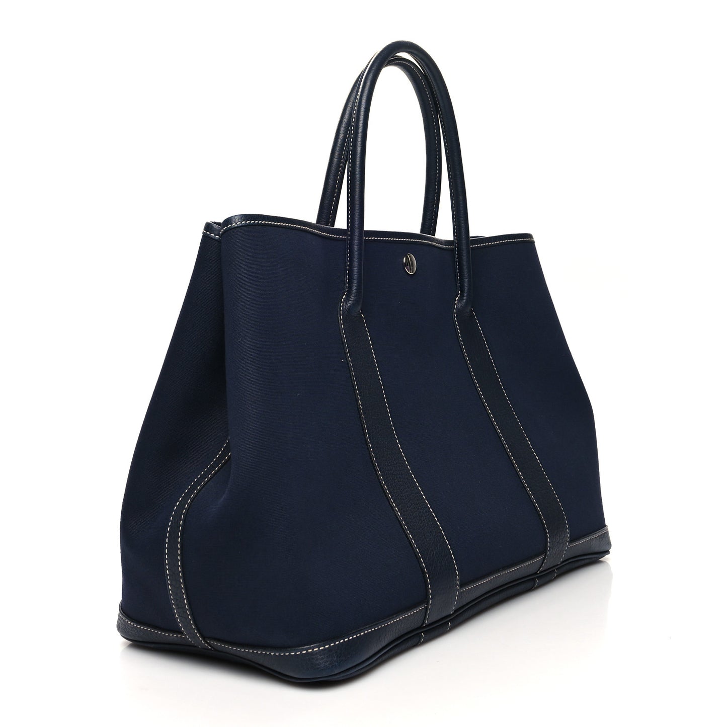 Toile Negonda Garden Party Tote 36 MM Bleu Marine
