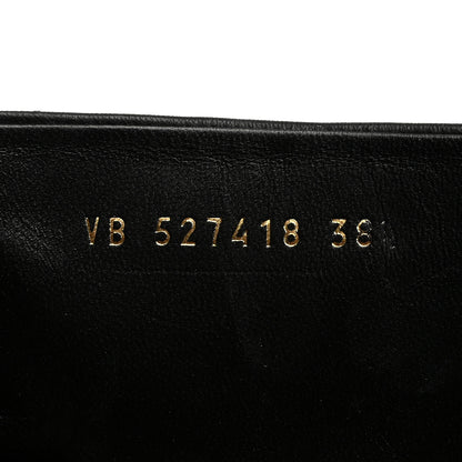 Saint Laurent Nappa Vendome Loulou Ankle Zip Boot 38 Black 6 of 10