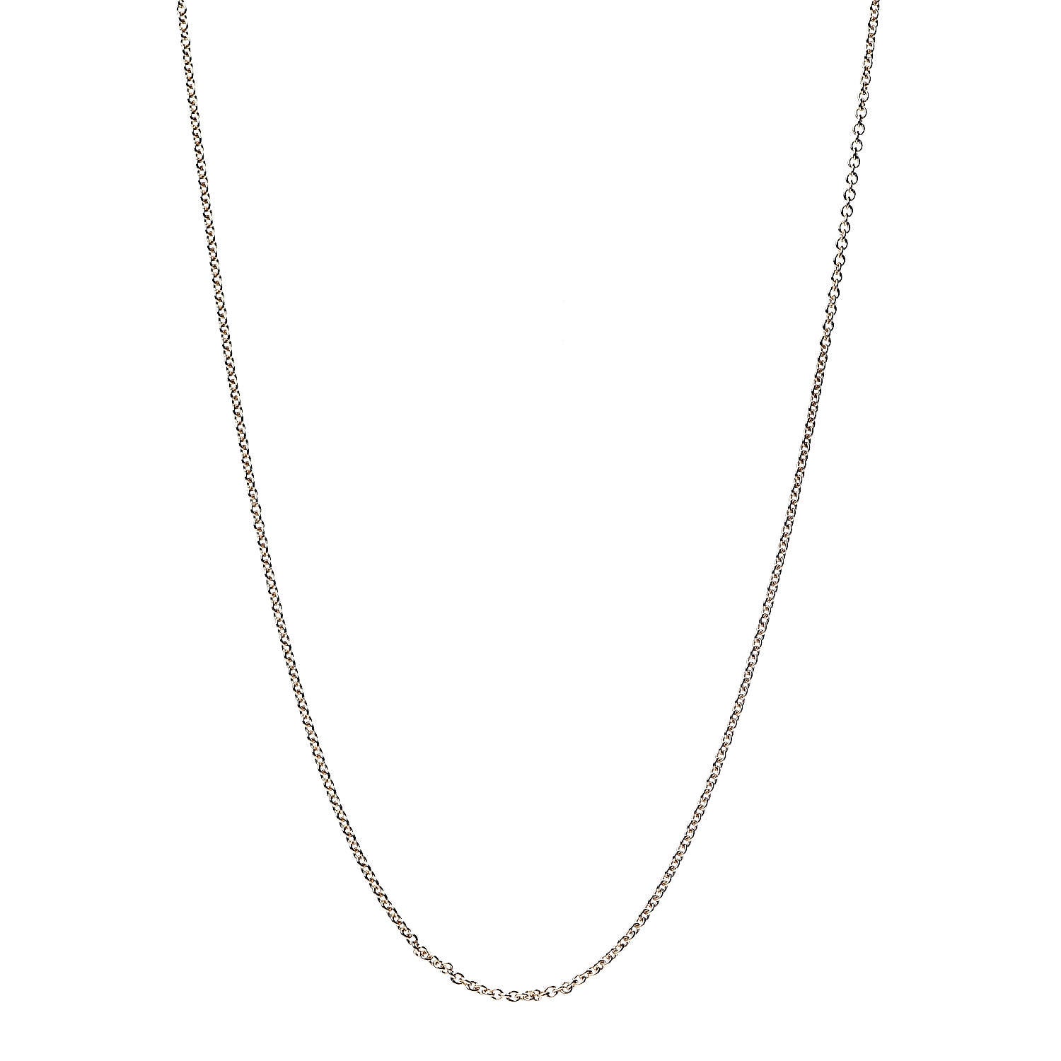 Tiffany 18K Yellow Gold Chain Necklace 18" 1 of 6