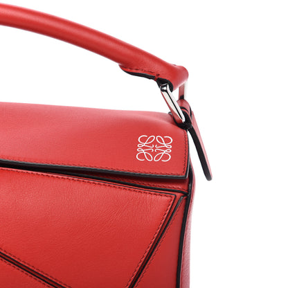 Loewe Calfskin Small Puzzle Bag Scarlet 9 of 9