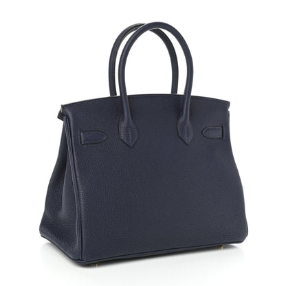 Hermes Togo Birkin 30 Bleu Nuit 3 of 11