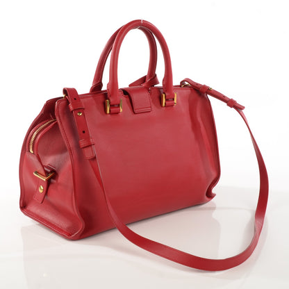 Saint Laurent Calfskin Small Classic Y Cabas Red 3 of 7