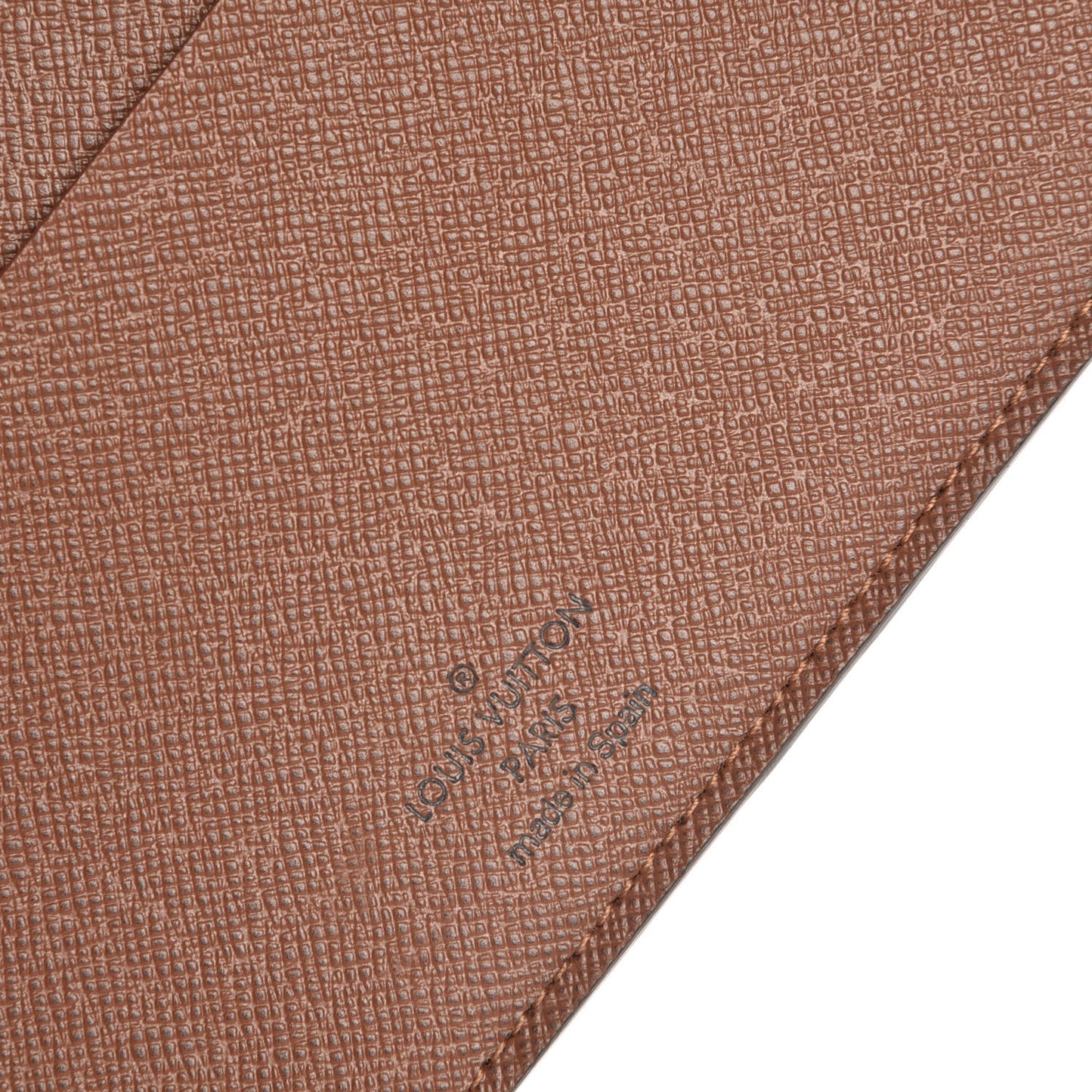 Monogram Desk Agenda Cover