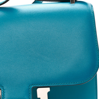 Hermes Tadelakt Constance 18 Bleu Izmir 13 of 14