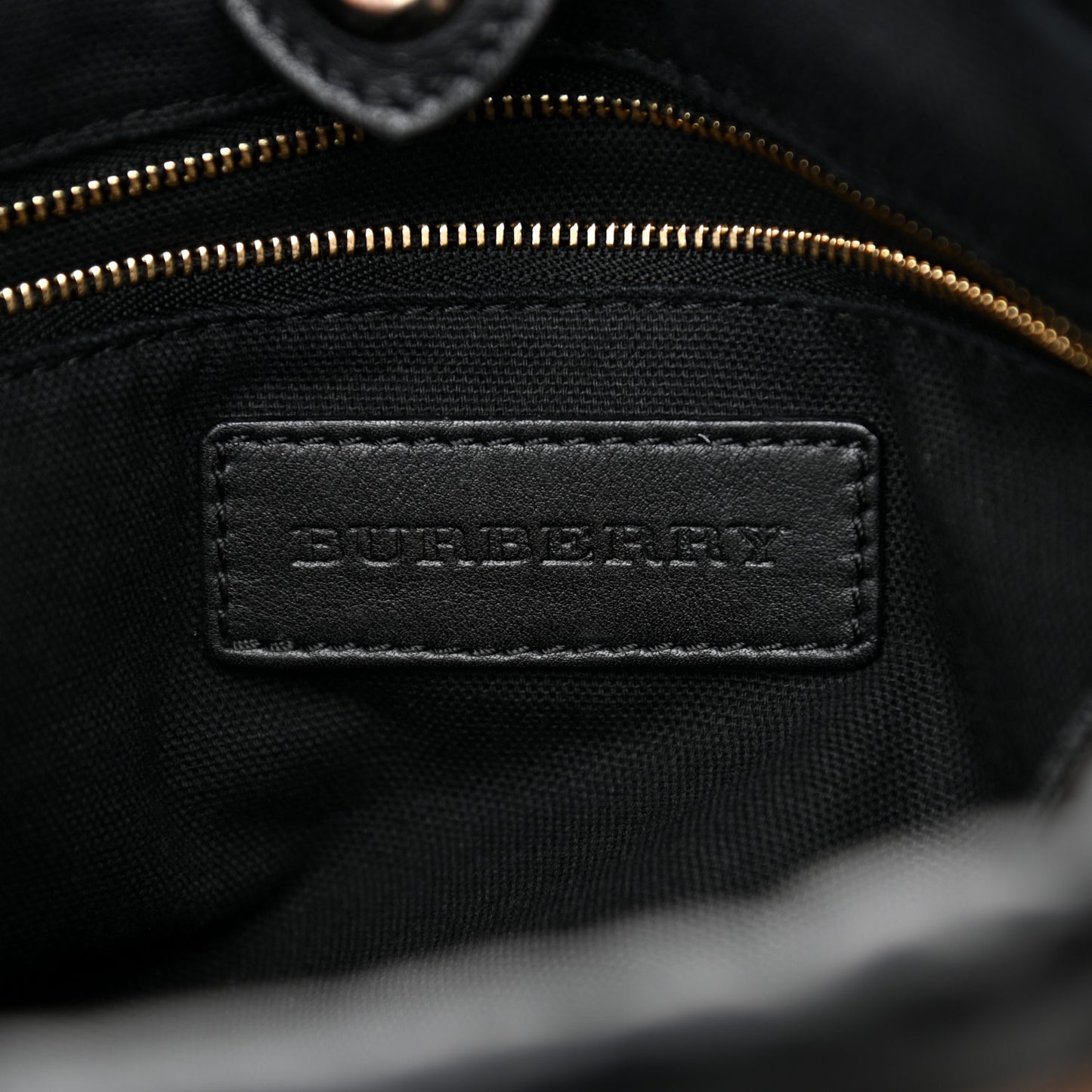 Calfskin House Check Little Crush Black