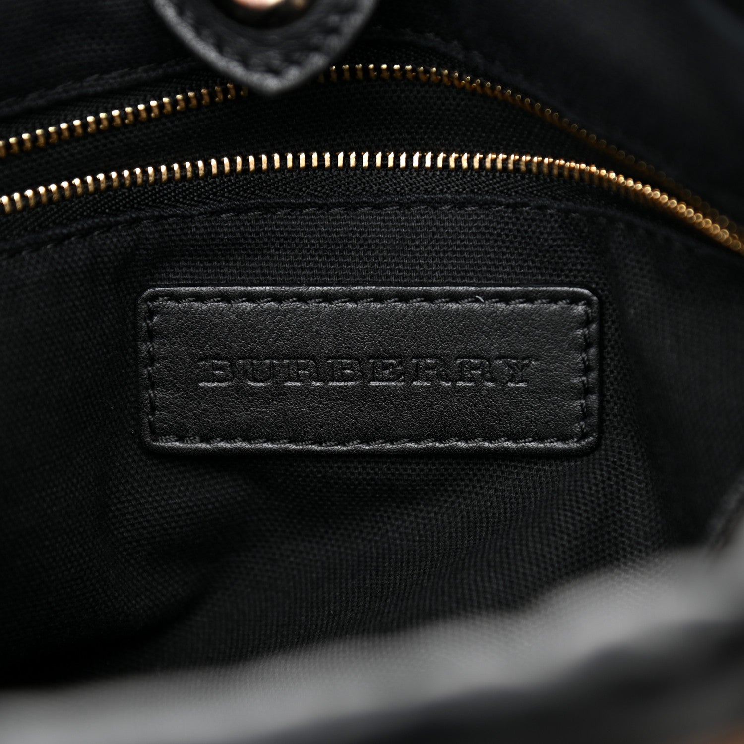 Burberry Calfskin House Check Little Crush Black 6 of 13