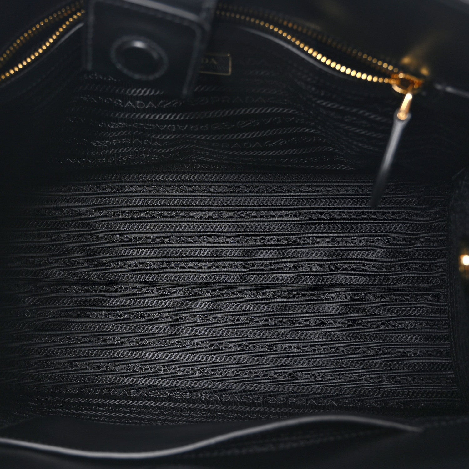 Prada Saffiano Soft Calfskin Tote Black 5 of 9