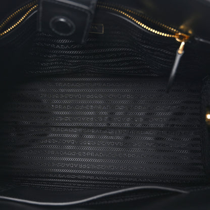 Prada Saffiano Soft Calfskin Tote Black 5 of 9