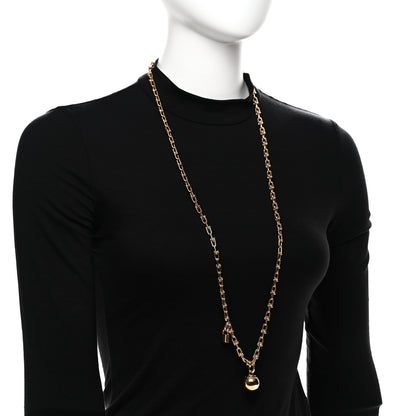 Tiffany 18K Rose Gold HardWear Wrap Necklace 2 of 8