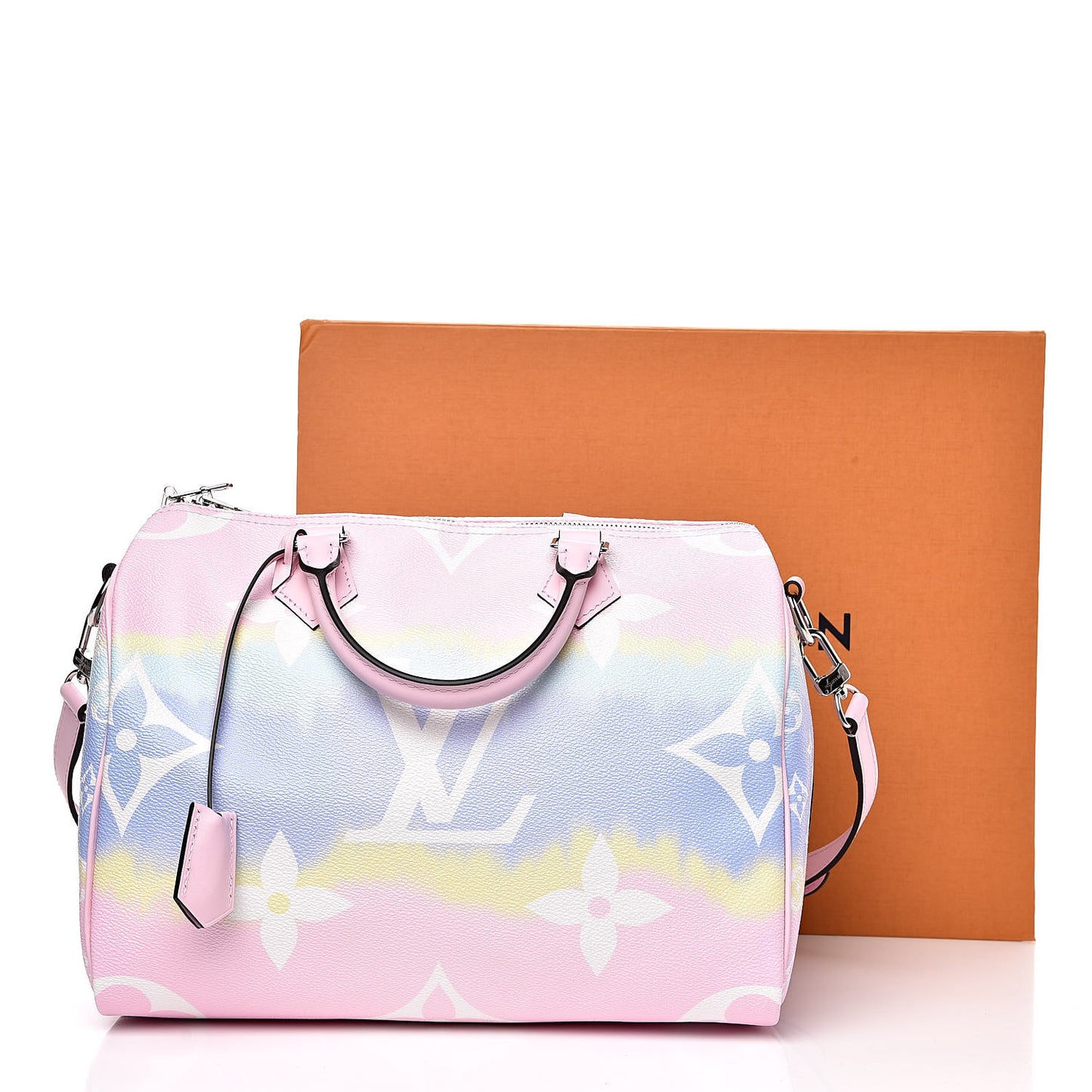 Monogram Escale Speedy Bandouliere 30 Pastel