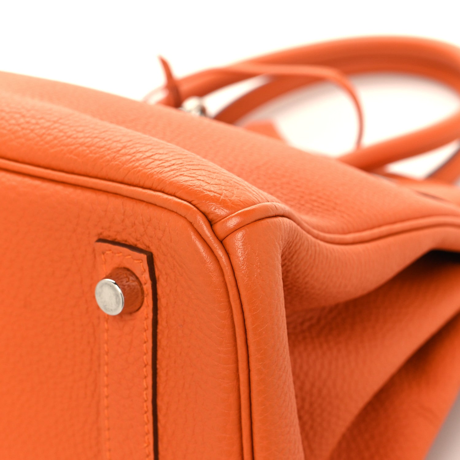 Hermes Togo Birkin 30 Orange 10 of 12