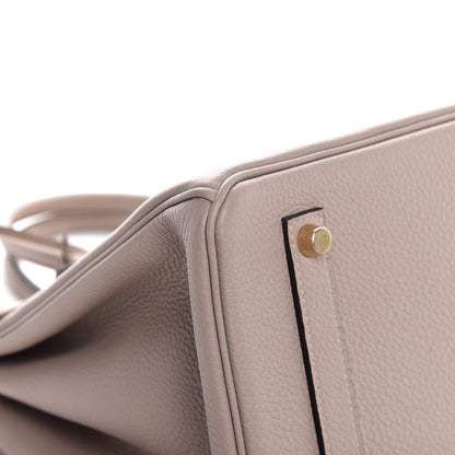 Hermes Togo Birkin 35 Gris Tourterelle 31 of 32