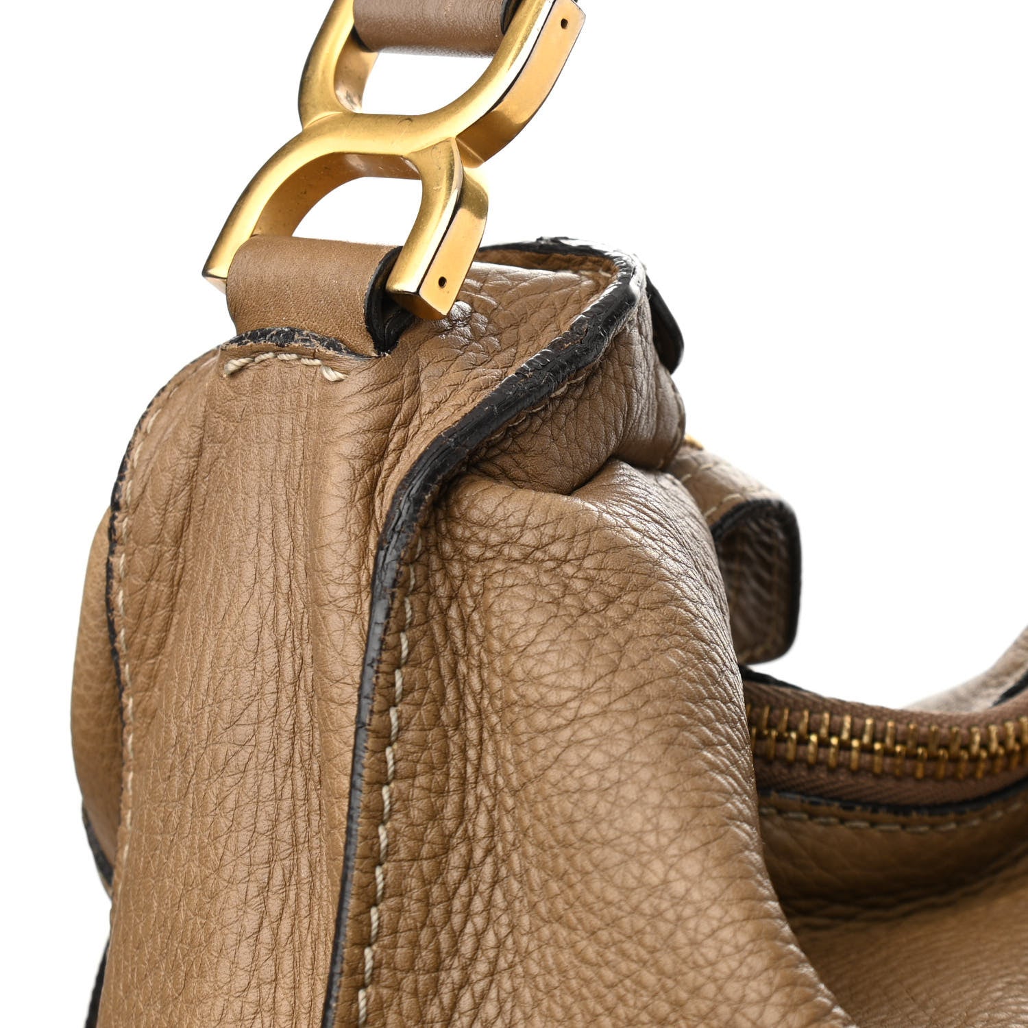 Chloe Calfskin Large Marcie Hobo Nut 11 of 12