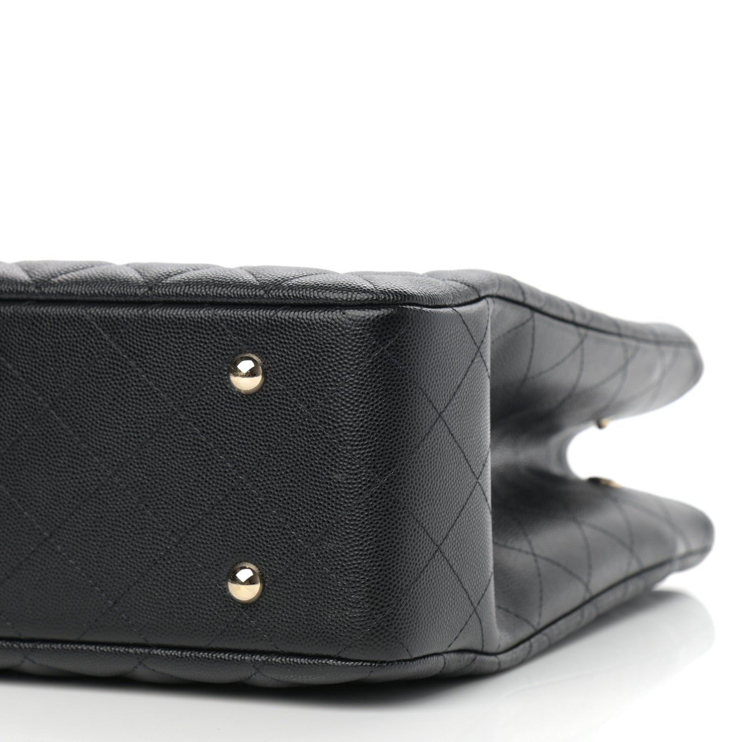 Chanel Caviar Quilted Large Shopping Tote Black 10 of 10