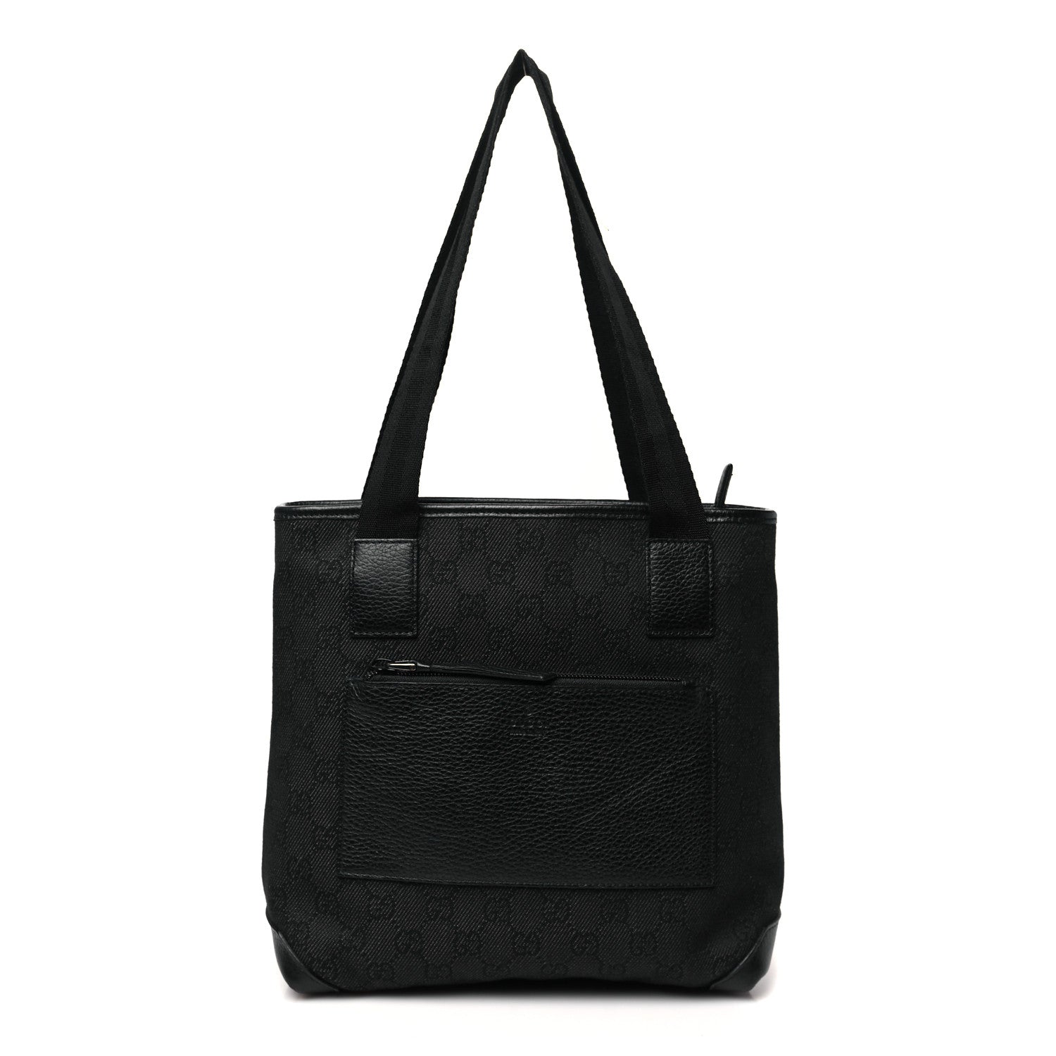 Gucci Monogram Tote Bag Black 1 of 9
