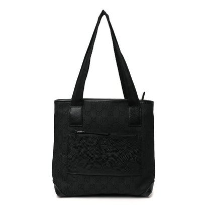Gucci Monogram Tote Bag Black 1 of 9