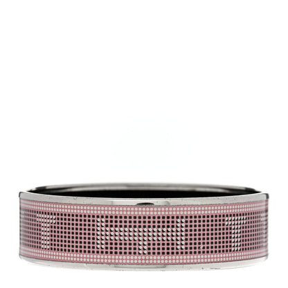 Hermes Enamel Printed Wide Recherche H Bracelet 70 3 of 5