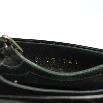 Chanel Patent Calfskin Mary Jane Ballerina Flats 40 Black 7 of 9