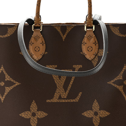 Louis Vuitton Reverse Monogram Giant Onthego MM 7 of 9
